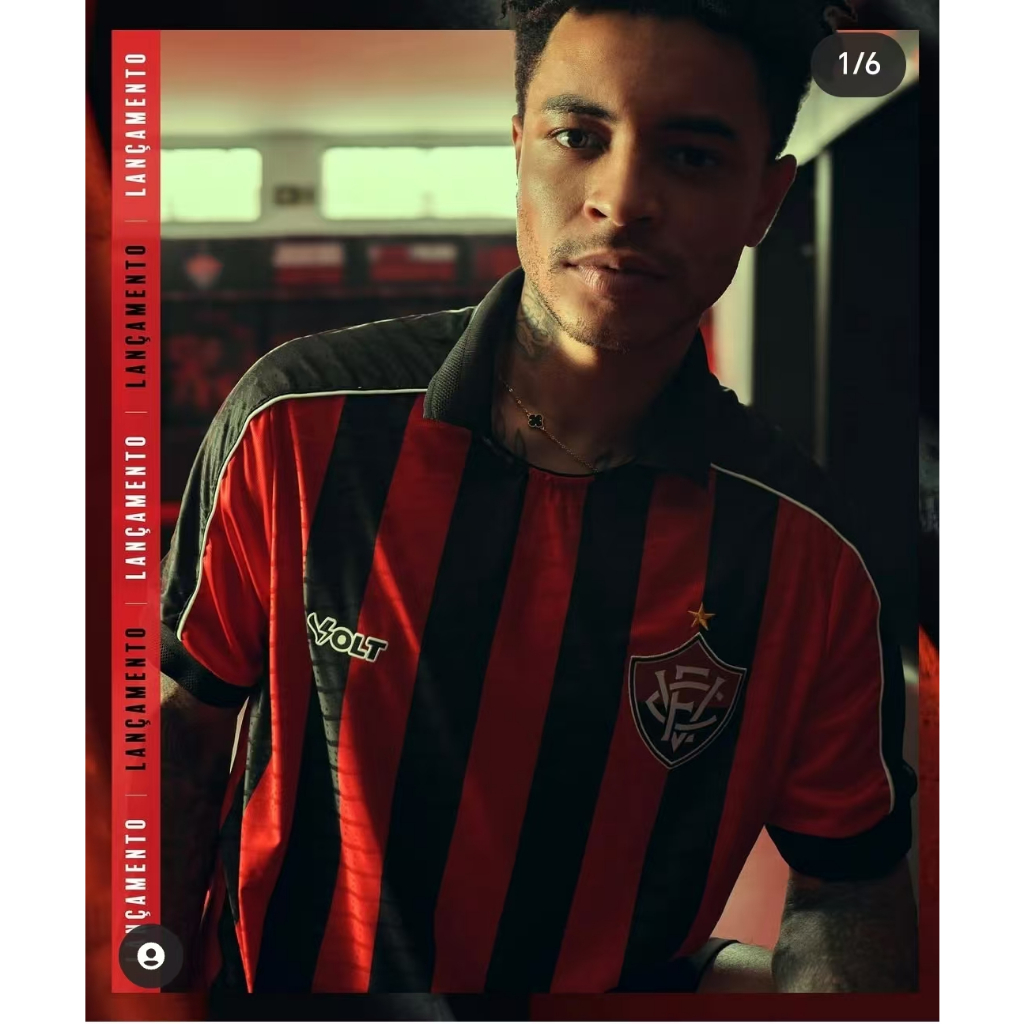 8WLL Vitória 2025/2026 Camisas masculinas novas de alta qualidade, roupas casuais, camisas populares