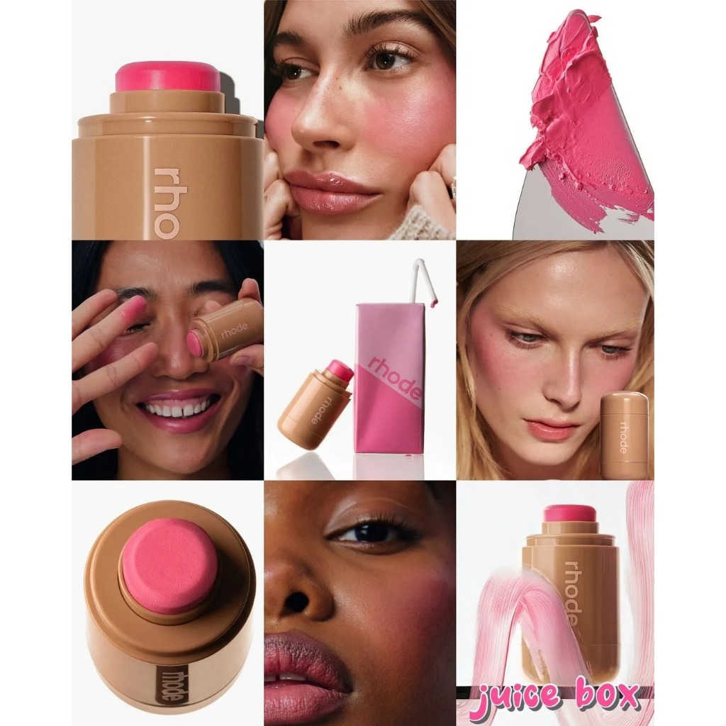Rhode Blushes Hailey Mesmo Estilo Lip And Cheekbone Double