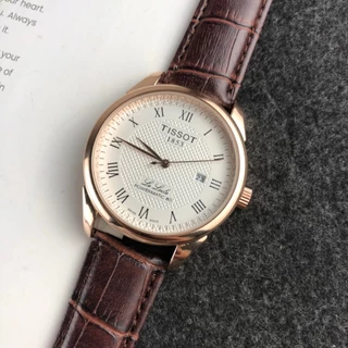 Relógio De Movimento De Quartzo Masculino De Marca Suíça , Pulseira De Couro Genuíno Da Série Le Loch Aço Inoxidável , E