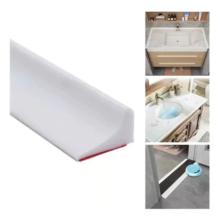 Barreira Contenção Água Banheiro, Pia, Balcão Silicone 1m