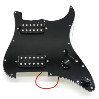 Fender Pickguard De Guitarra Elétrica Strat Carregado Preto , Adequado Para-Choque Padrão Mexicano Pré-Fiado ST Com Capt