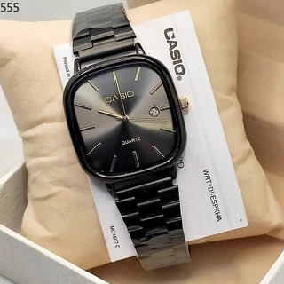 CA-S-I-0 A138 Relógios De Casal Com Pulseira De Aço Inoxidável Calendário (Sem Caixa)