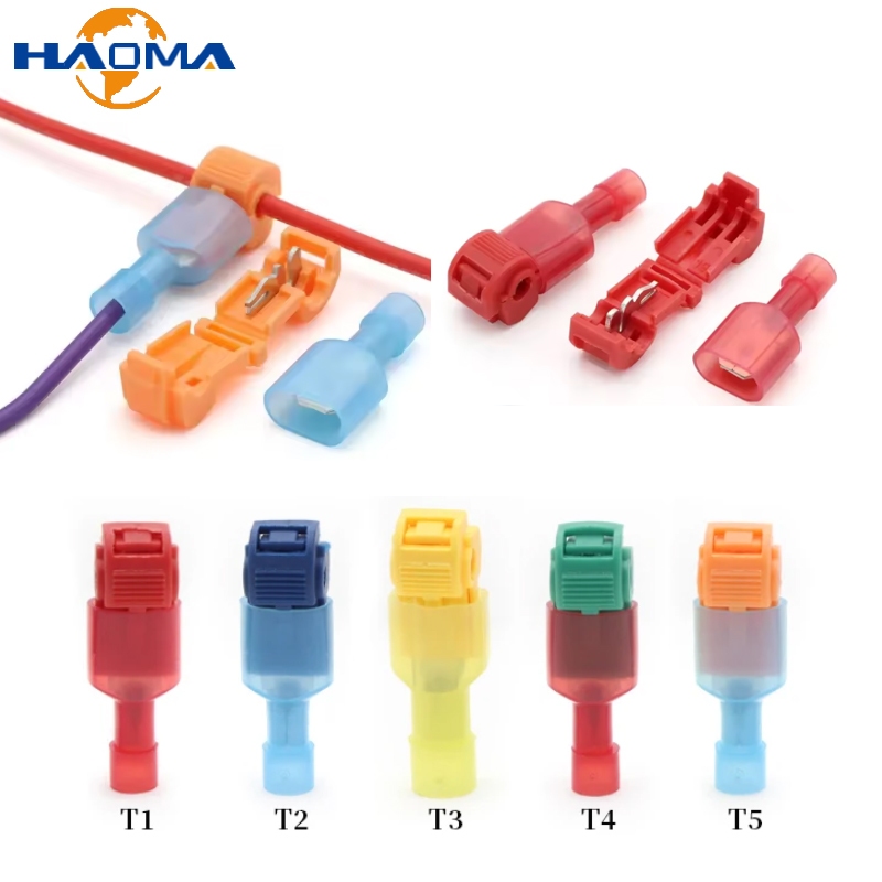 Kit De 20 Pares De Conectores T-Tap Para Cables – Empalme Rápido Aislado Para Automoción Y Electricidad Doméstica