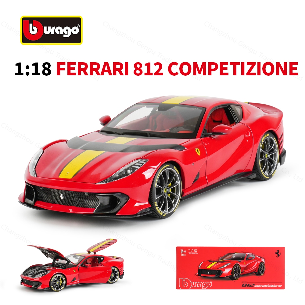 新着 Ferrari 18 : 1 Bburago 812 Series Signature Competizione ブラーゴ