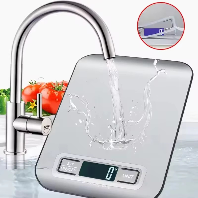 Balança Digital De Cozinha Com Display LED , 5kg/1g , 10kg Painel De ...