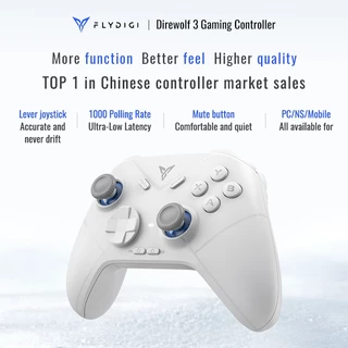 Flydigi Direwolf 3 Controlador De Jogo Bluetooth/Com Fio/2.4GHz Sem Joypad Gamepad Suporte PC Switch Móvel