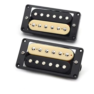 Par Captadores Humbucker Zebra Para Guitarra - Hh Hsh Lp Sg