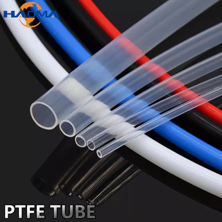 Tubo FEP PTFE De 1M Para Peças De Impressora 3D ID De 0.5 1 2 2.5 3 4mm F46 Mangueira Isolada Rígido 600V Transparente/B