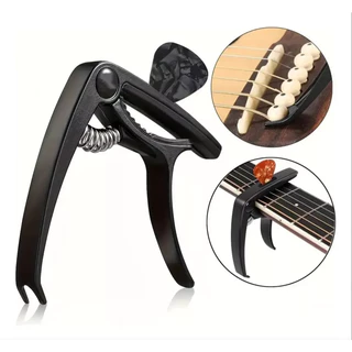 Capotraste Profissional Pra Violão/guitarra - Alta Qualidade