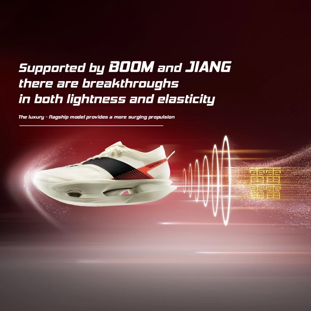 LI-NING FEIDIAN 5 ULTRA Pro Tênis De Corrida Masculino Super Boom