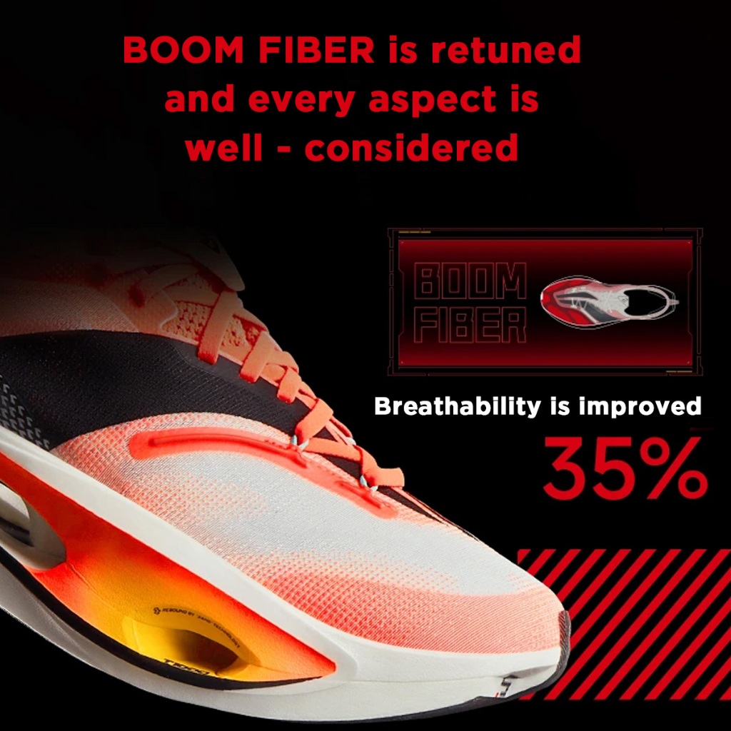 LI-NING FEIDIAN 5 ULTRA Pro Tênis De Corrida Masculino Super Boom