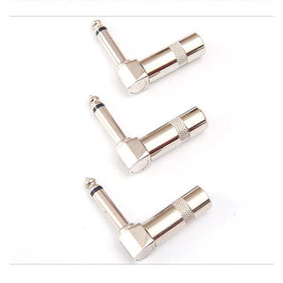10 Plug P10 Mono Conector Metálico Microfone Guitarra Baixo