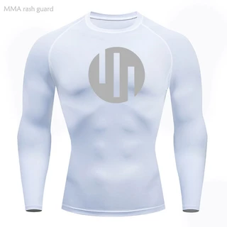 OMNIMAN Camiseta Masculina De Proteção Solar De Manga Comprida Para Ginástica Esportiva Camisa Casual