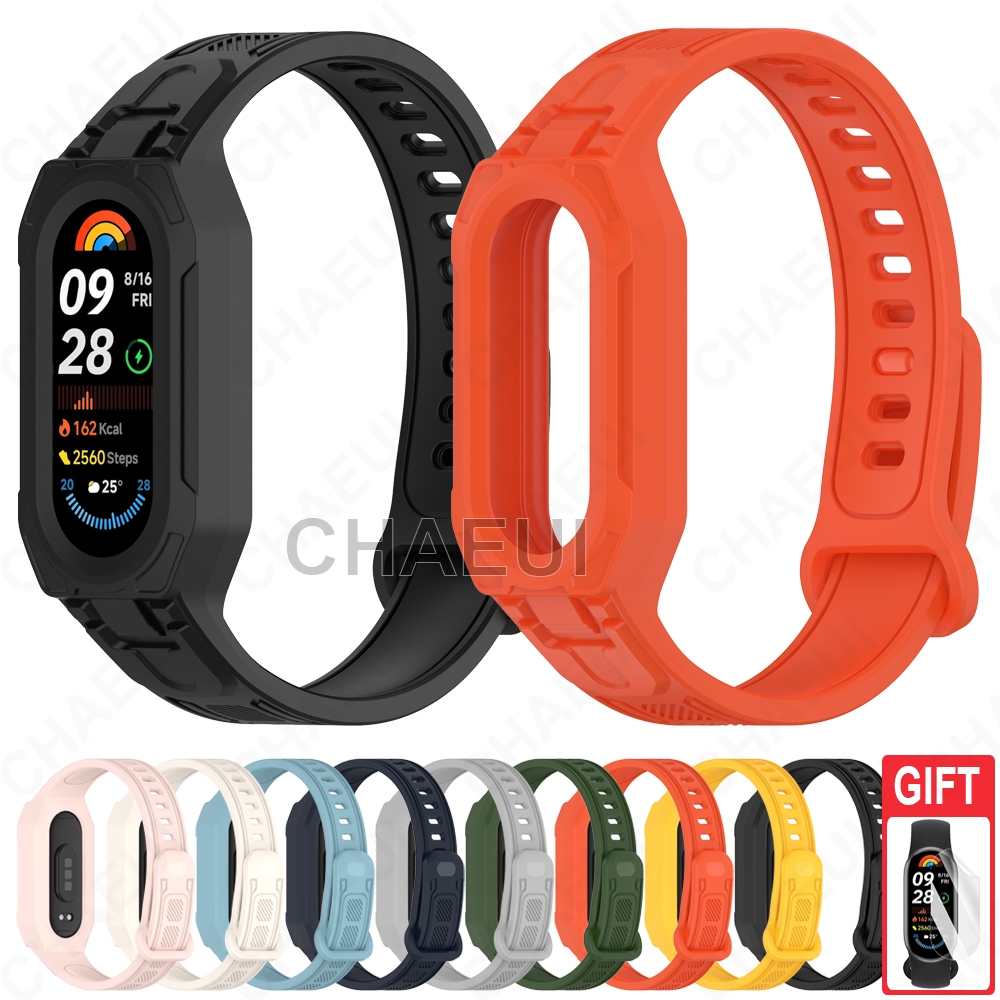 Bracelet Magnétique Pour Xiaomi Smart Band 9/8 – Nylon Coton, Ajustable 130-210 Mm, Fermeture Aimantée