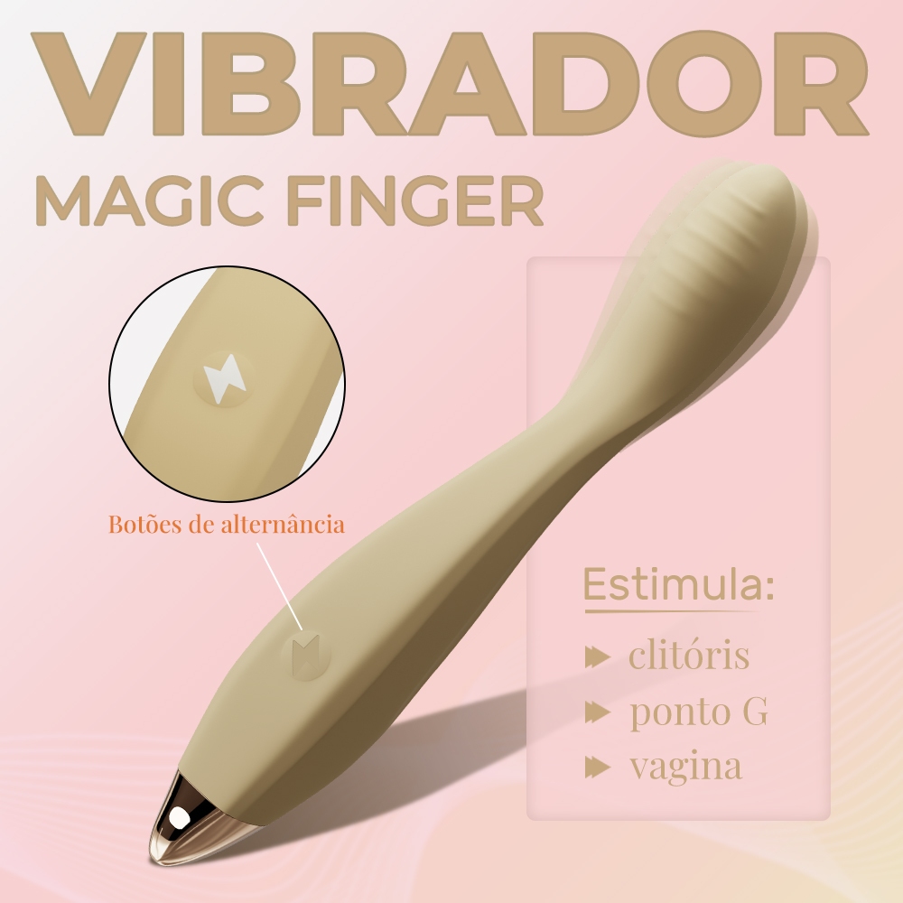 Mini Vibrador Recarregável 10 Níveis De Velocidade Discreto E Portátil