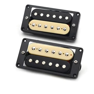 Par De Captador Zebra Humbucker Para Guitarra-Hh Hsh Lp Sg