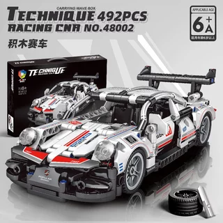 Novo produto de alta qualidade compatível com Lego Sports Car Building Blocks Montagem educacional infantil Lamborghini 
