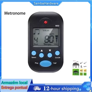 Metrônomo Digital Versátil Qualidade Premium Com Bateria