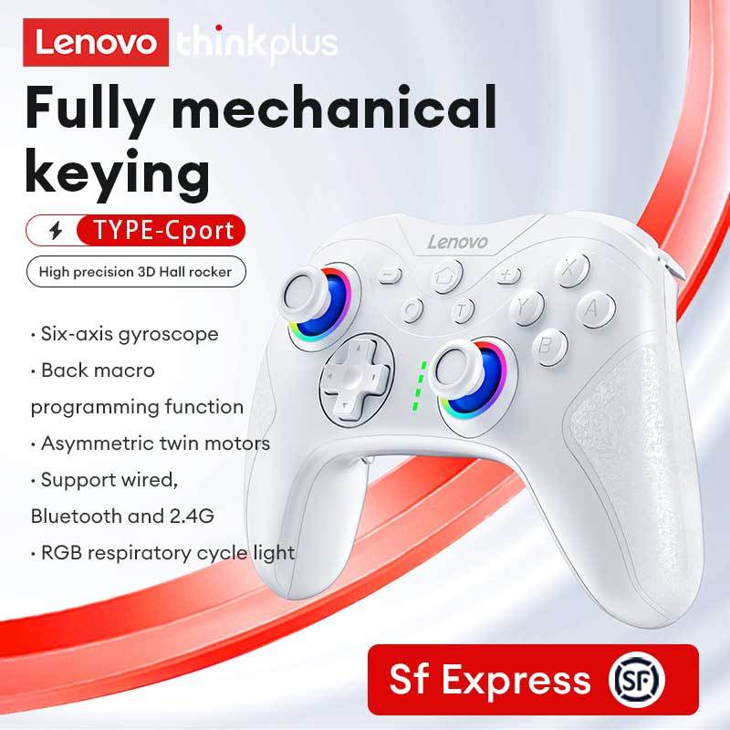 Controlador De Jogos Sem Fio Lenovo S01 Para Computador Laptop