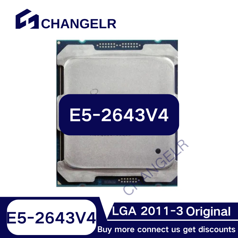 SR204 INTEL XEON E5-2643 V3 3.40GHZ 6 CORE 20MB CACHE