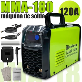 110V/220V Máquina De Solda Inversora  MMA-180 IGBT Tecnologia Display Digital Ferramenta De Soldagem Portátil Automática em Oferta na Shopee