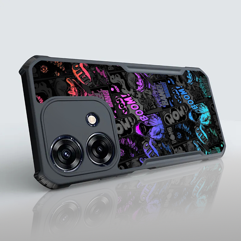 Bonito E Legal Graffiti Boom Comic Phone Case Motorola MOTO Edge 60 Fusion 50 Ultra 40 Neo 30 20 Pro S50 E40 E30 E20 E32