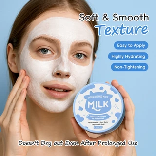 LAIKOU Leite Máscara De Lama Hidratante 90g Hidratação Profunda Textura De Pele Suave Brilho em Oferta na Shopee