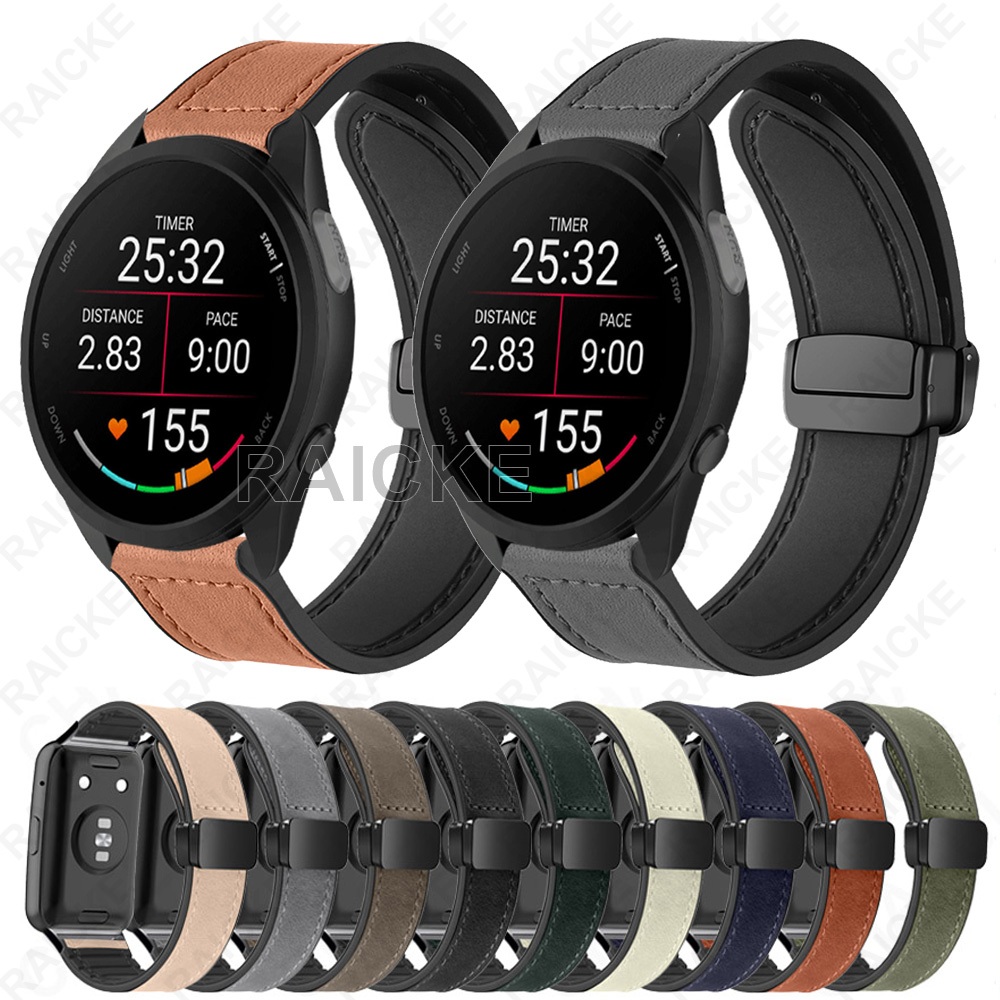 Pulseira De Relógio De 20mm Para Garmin Forerunner 165 158 55 245 645 Música Smartwatch