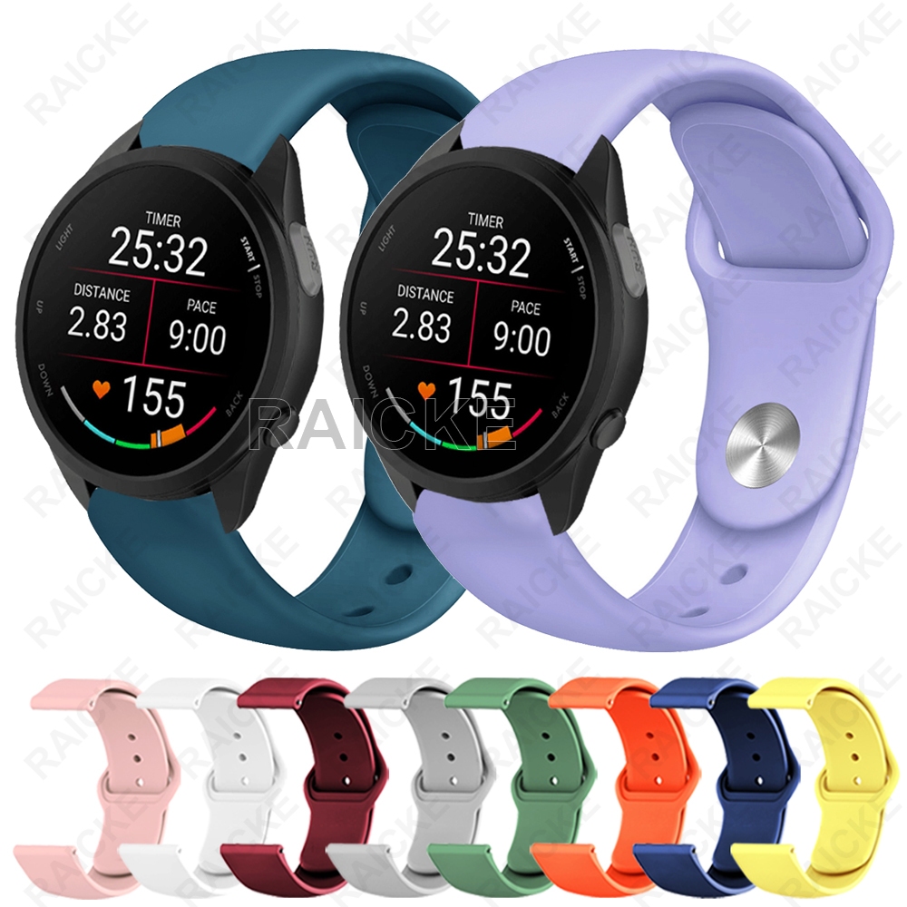 Silocone Sport Strap Band para Garmin Vivoactive 5/Vivocactive 6 ...