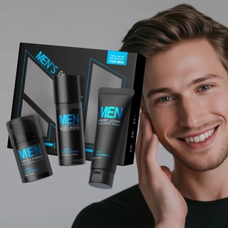 LAIKOU Conjunto De 3 Peças De Toner Diário Masculino Para Cuidados Com A Pele , Refrescante E Suave em Oferta na Shopee