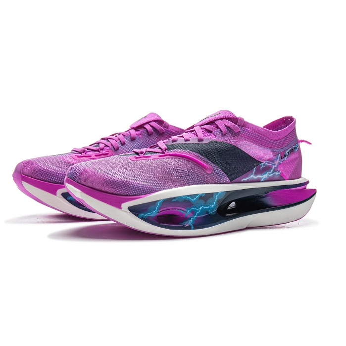 LI-NING FEIDIAN 5 ULTRA Pro Tênis De Corrida Masculino Super Boom