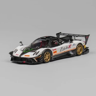 CM Modelo CM64-Revolucion-08 1/64 Pagani Zonda Rev Carro Em Escala Diecast Branco