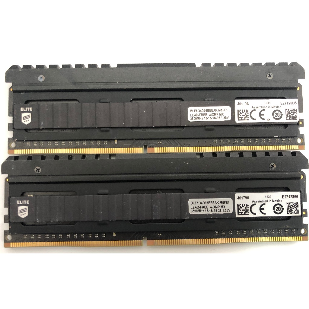 KIT MICRON BALLISTIX DDR4 8GB 16GB 32GB 2133MHZ 2400MHZ 2666MHZ