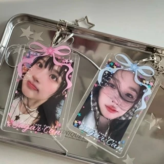 Borboleta De Cristal 3 Polegada Acrílico Titular Do Cartão Photocards Display Identificação De Crédito De Banco Caso Pro em Oferta na Shopee