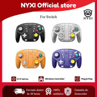 [BEST SELLER] NYXI Wizard Controlador De Jogo Sem Fio Bluetooth Joycon Gamepad Para Nintendo Switch