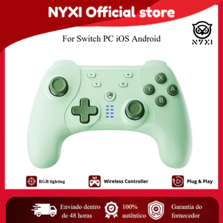 [BEST SELLER] NYXI Controlador profissional sem fio para nintendo Switch/PC/Android/iOS controlador de jogo