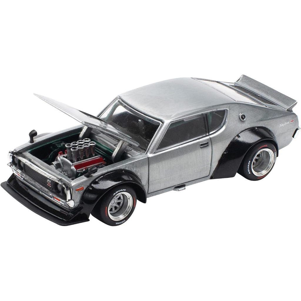 Poprace x Enigma PRE006 1/64 KPGC0110 Kenmeri Skyline GT-R V8