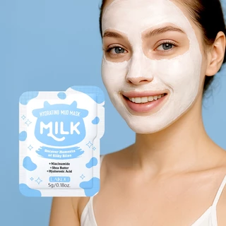 LAIKOU Leite Hidratante Máscara De Lama Niacinamida Ácido Hialurônico Limpeza Suave 5g em Oferta na Shopee