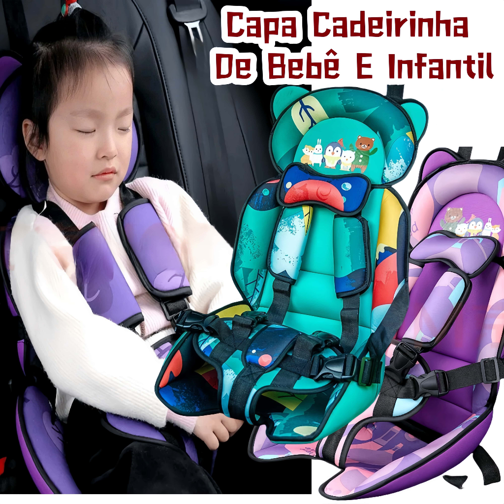 Cadeirinha de Assentos Segurança para Carro Bebê e Criança 0-12 Anos 9 ...