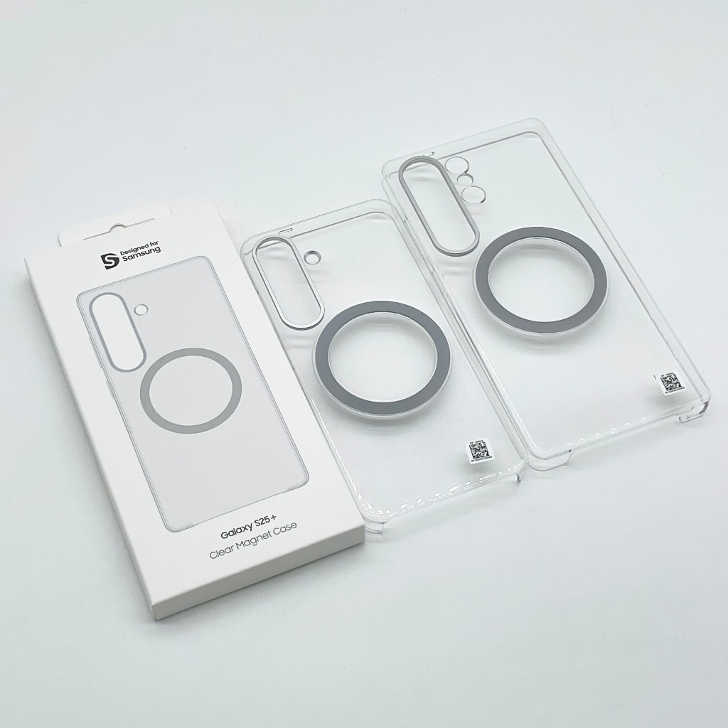 Samsung Galaxy S25 Plus Ultra Transparente Magnético Phone Case Capa Protetora Sedosa Magsafe Shell