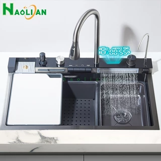 Cuba Cozinha Pia Aço Inox 304 Com Acessórios Inteligente Multifuncional Pia Premium Completa em Oferta na Shopee