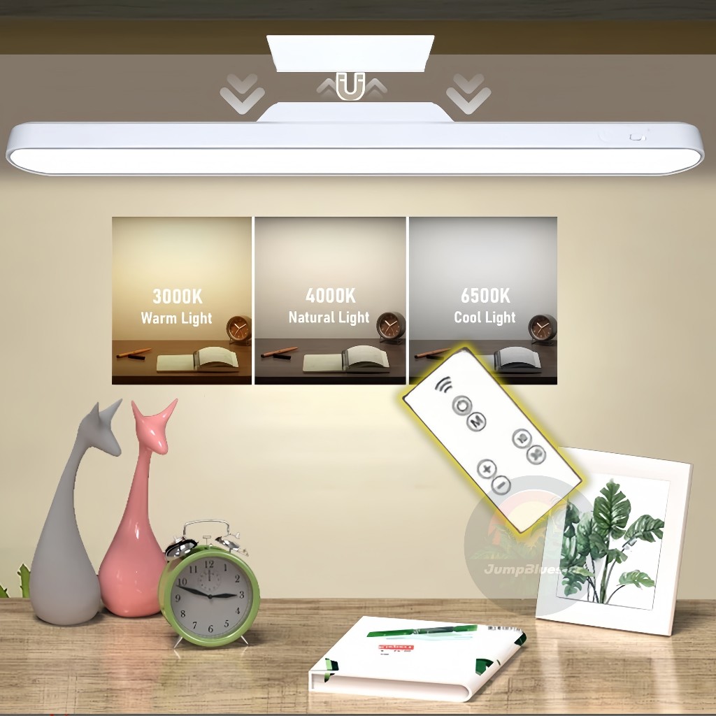 Luminária De Led Sobrepor Bastão Recarregável Sem Fio Com Suporte Magnético E Touch