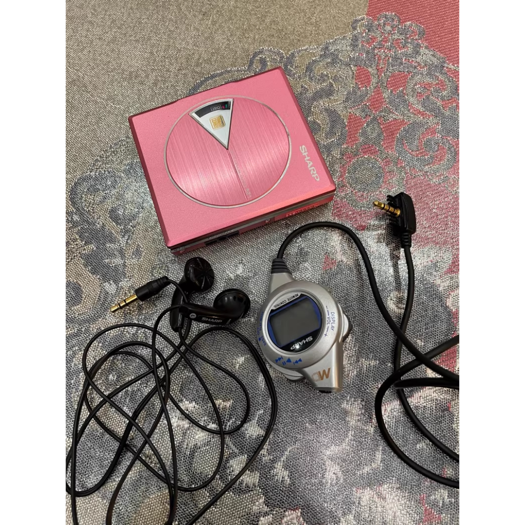 Walkman SHARP SHARP ST-521 Pink de edição limitada (Excelente cor ...