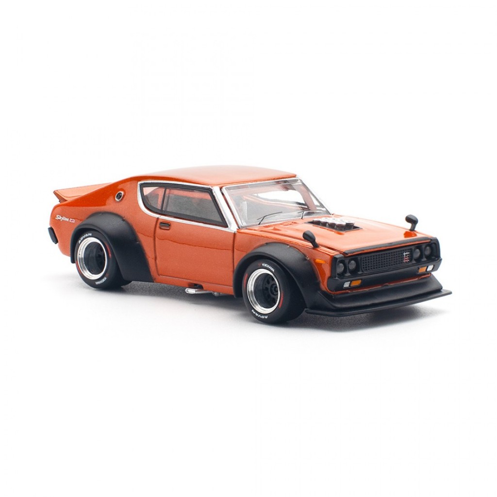 Poprace PR640173 1/64 Nissan Skyline GT-R V8 Drift KENMERI Carro