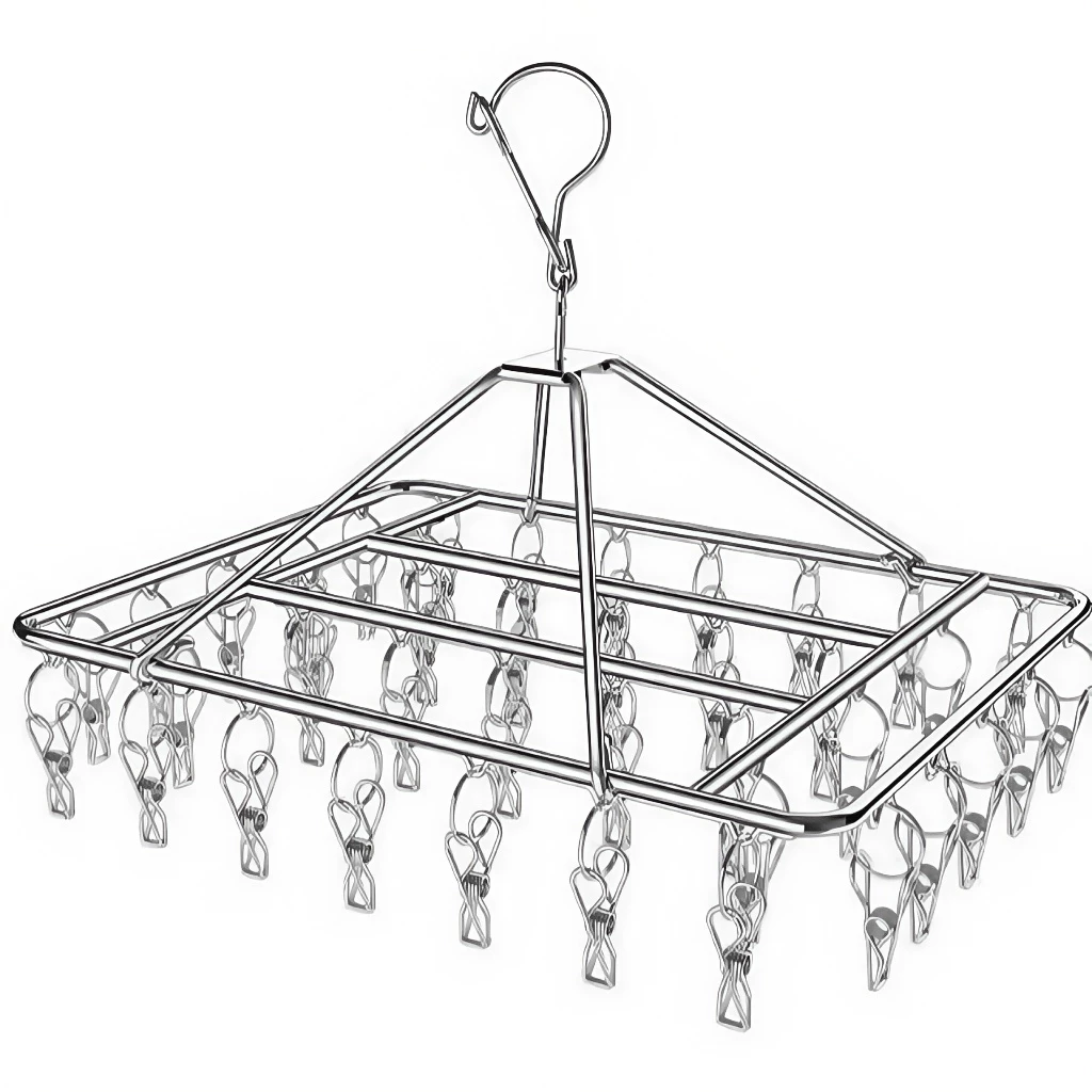 Varal de Inox com 40 Prendedores Reforçado