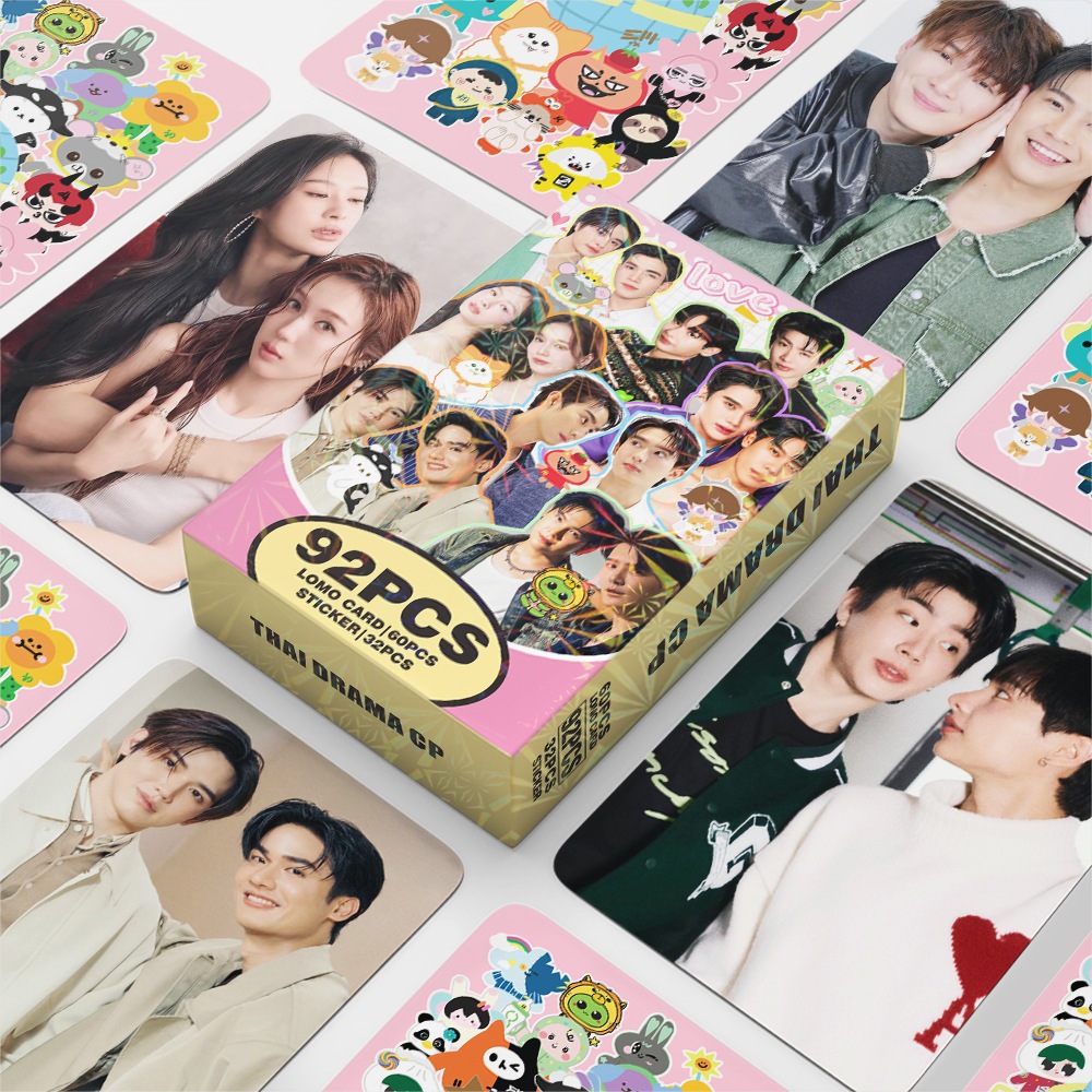 Tailândia GMMTV Gramamy Televisão Artista Photocard Lomo Cartão 60