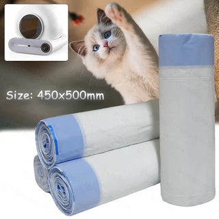 Sacos De Cocô De Gato Para Animais De Estimação , Fechamento Com Cordão Caixa Automática De Areia Gatos , Suprimentos Li
