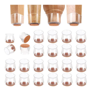 Kit 16 Pezinhos De Silicone Ponteira Protetora Pé Cadeira