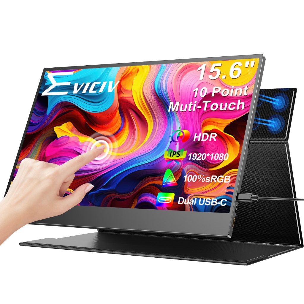 Enviar do Brasil】UPERFECT Portable Monitor Portátil 4K 15.6 inch