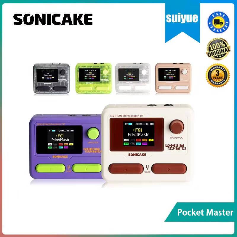 Sonicake Pocket Master Guitarra Elétrica Dispositivo De Efeito